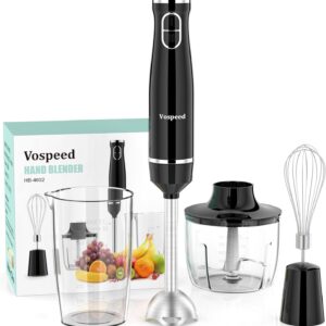 Electric Hand Blender with Attachments